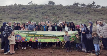 Turgutlulu Minikler 250 Fidan Dikerek Hatıra Ormanı Oluşturdu