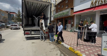 Turhal'da Taşkın Riski Nedeniyle Esnaftan Önlem