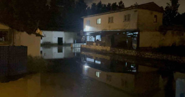 Turhal'da Yağışlar Su Baskınlarına Neden Oldu