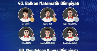 Türk Gençleri Uluslararası Bilim Olimpiyatlarında 13 Madalya Kazandı
