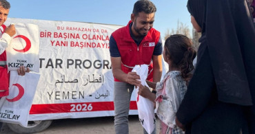 Türk Kızılay Ramazan'da 21 Ülkede İhtiyaç Sahiplerine Yardım Elini Uzatıyor