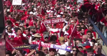 Türk taraftarlar San Francisco'da uzun kuyruklar oluşturdu