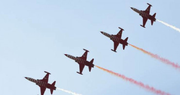 Türk Yıldızları Afyonkarahisar’da 30 Ağustos İçin Havalandı