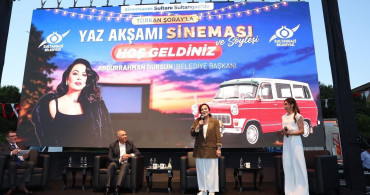 Türkan Şoray, Sultangazililerle unutulmaz bir yaz akşamında buluştu