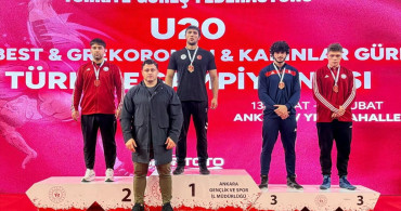 Türkiye 20 Yaş Altı Güreş Şampiyonası Devam Ediyor