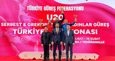 Türkiye 20 Yaş Altı Güreş Şampiyonası'nda Şampiyonlar Belli Oldu