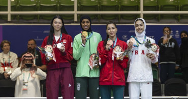 Türkiye 6. İslami Dayanışma Oyunları'nda Tekvando ile Madalya Kazandı