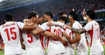 Türkiye A Milli Futbol Takımı Kuzey Makedonya ile Hazırlık Maçında Önde