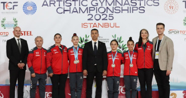 Türkiye, Akdeniz Ülkeleri Cimnastik Şampiyonası'nda Madalya Yağdırdı