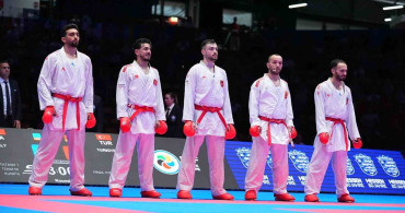 Türkiye Erkek Kumite Takımı Gümüş Madalya Kazandı