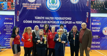 Türkiye Görme Engelliler Halter Şampiyonası Ankara'da Gerçekleşti