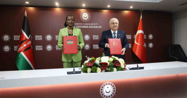 Türkiye ile Kenya Arasında Savunma İş Birliği Anlaşması İmzalandı