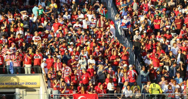 Türkiye - Paraguay maçını 68 bin 827 taraftar takip etti