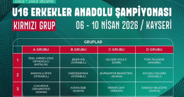 Türkiye U16 Erkekler Anadolu Şampiyonası Kayseri'de