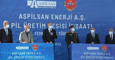 Türkiye'nin İlk Lityum İyon Pil Üretim Tesisinin Temeli Atıldı