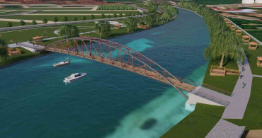 Turnasuyu Kordon Park'ta Yeni Yaya Köprüsü Projesi