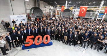 TUSAŞ'tan Airbus'a 500'üncü A320 Uçağı Teslimatı