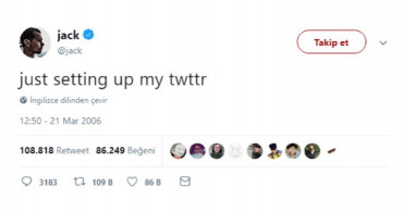 Twitter'ın İlk Tweeti Artık Bir Türk'e Ait