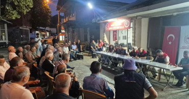 Uğurlu köyünde üreticilerle tarım gündemi masaya yatırıldı