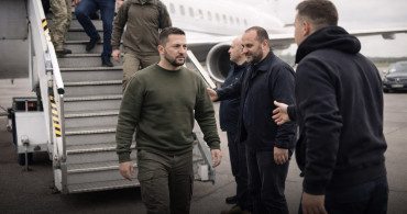 Ukrayna Devlet Başkanı Zelenskiy, Cumhurbaşkanı Erdoğan ile Görüşmek Üzere İstanbul’a Geldi