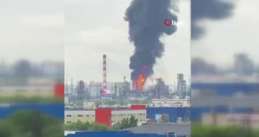 Ukrayna, Moskova bölgesindeki petrol rafinerisine İHA ile saldırdı
