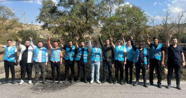 Ülkü ocakları kayseri il başkanlığı’ndan yangın duyarlılığı