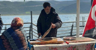 Uluabat Gölü'nde Turna Balığı Fiyatları Yükseldi