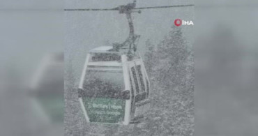 Uludağ'a Yoğun Kar Yağışı