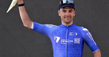 Uluslararası Antalya Bisiklet Turu'nun İlk Günü: Shnyrko Zaferle Ayrıldı