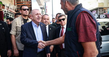 Ümit Özdağ Erdemli'de Esnaf ve Vatandaşlarla Buluştu