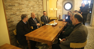 Ümit Özdağ Hatay'da İstişarelerde Bulundu