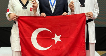 Ümitler Tekvando Avrupa Şampiyonası'nda Türk Sporcular Altın ve Gümüş Madalya Kazandı