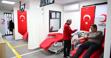 Ümraniye'de Türk Kızılay Sümer Günay Kan Alma Birimi Açıldı