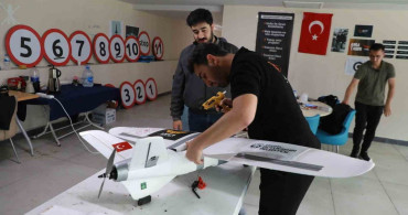 Üniversite öğrencilerinin geliştirdiği anka iha, teknik yeterliliği ile dikkat çekti