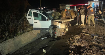 Uşak'ta Feci Kaza: Karı Koca Hayatını Kaybetti