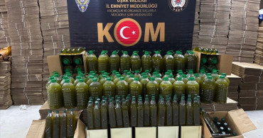 Uşak’ta Taklit Zeytinyağı Operasyonu