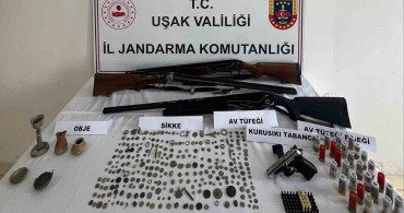 Uşak'ta Tarihi Sikke Operasyonu