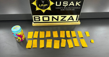 Uşak'ta Uyuşturucu Operasyonu: 3 Zanlı Tutuklandı