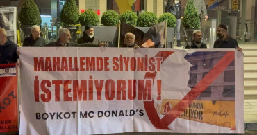 Üsküdar'da McDonald's Protestoları Sürüyor