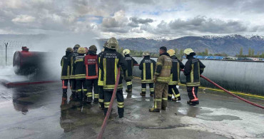 Uygulamalı İtfaiyecilik Eğitimi Erzincan'da