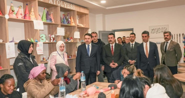 Vali Işın Geri Gönderme Merkezi'ni İnceledi