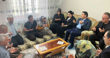Vali Işın'dan Muhammet Çakıcı'nın familyasına taziye ziyareti