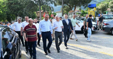 Vali Soytürk, Uçmakdere'de Turizm ve Tarih Yatırımlarını İnceledi