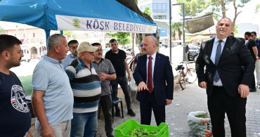 Vali Varol, Köşk'te üretim, yatırım ve sosyal projeleri inceledi