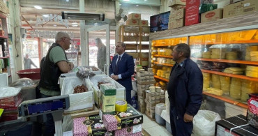 Vali Ziya Polat'tan esnaf ziyareti: Esnafımız şehrimizin can damarıdır