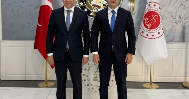 Valilerden başsavcı yasin emre’ye hayırlı olsun ziyareti