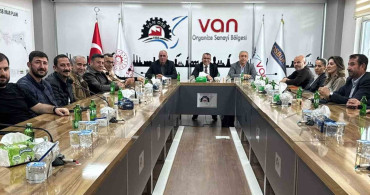 Van OSB'de Sanayicilerle İstişare Toplantısı