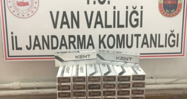 Van'da 1060 Paket Kaçak Sigara Ele Geçirildi