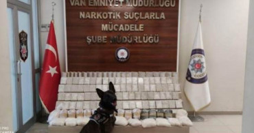 Van'da 79 Kilo Uyuşturucu Madde Bulundu