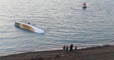 Van'da Batan Göçmen Teknesi 107 Metre Derinlikte Bulundu
